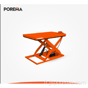 Plate-forme de lifting électrique à double cisaillement fixe